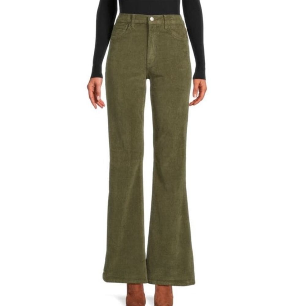 Joe's Jeans High Rise Corduroy Flare Pants green size 32